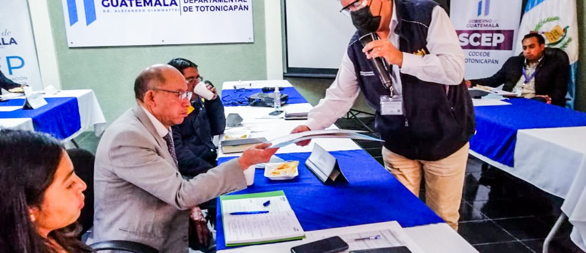 Mesa Técnica en Totonicapán